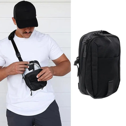 New Large Capacity Magnetic Gym Bag Adjustable Shoulder Strap Extra Storage Pouch Water Bottle Holder Removable